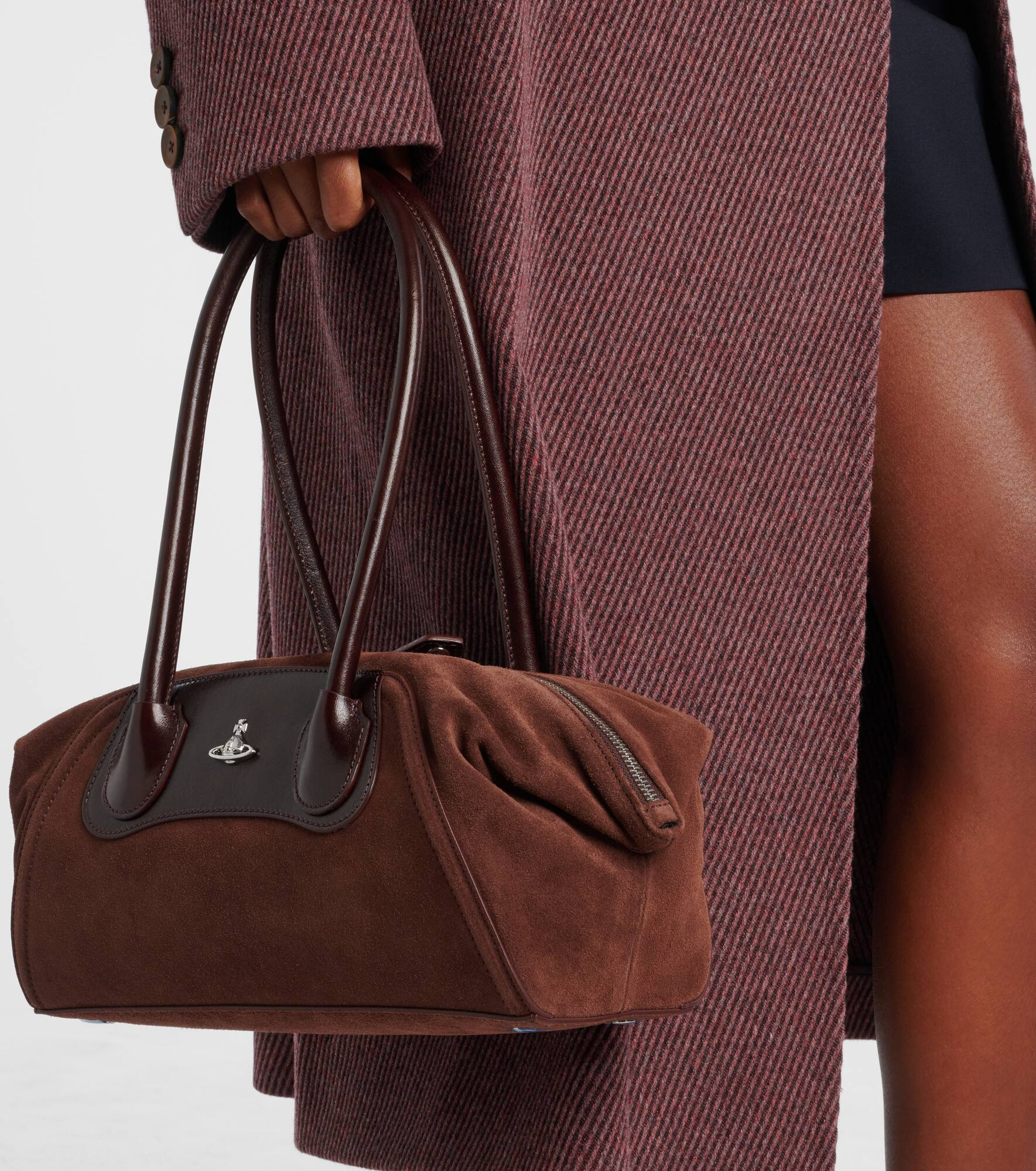 Shirley Small suede tote bag - 2