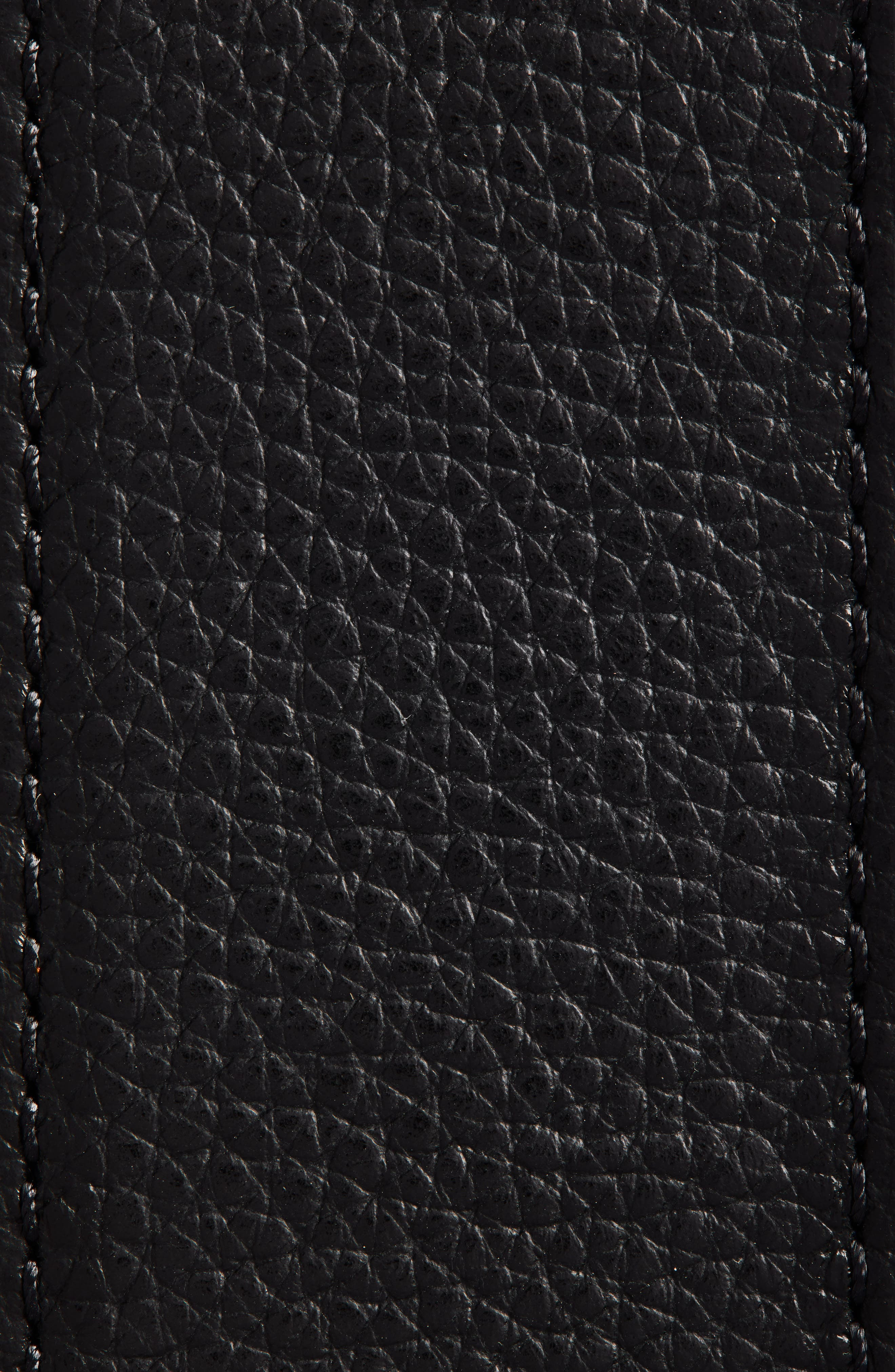 Givenchy Square Ring Leather Belt in Black at Nordstrom - 2