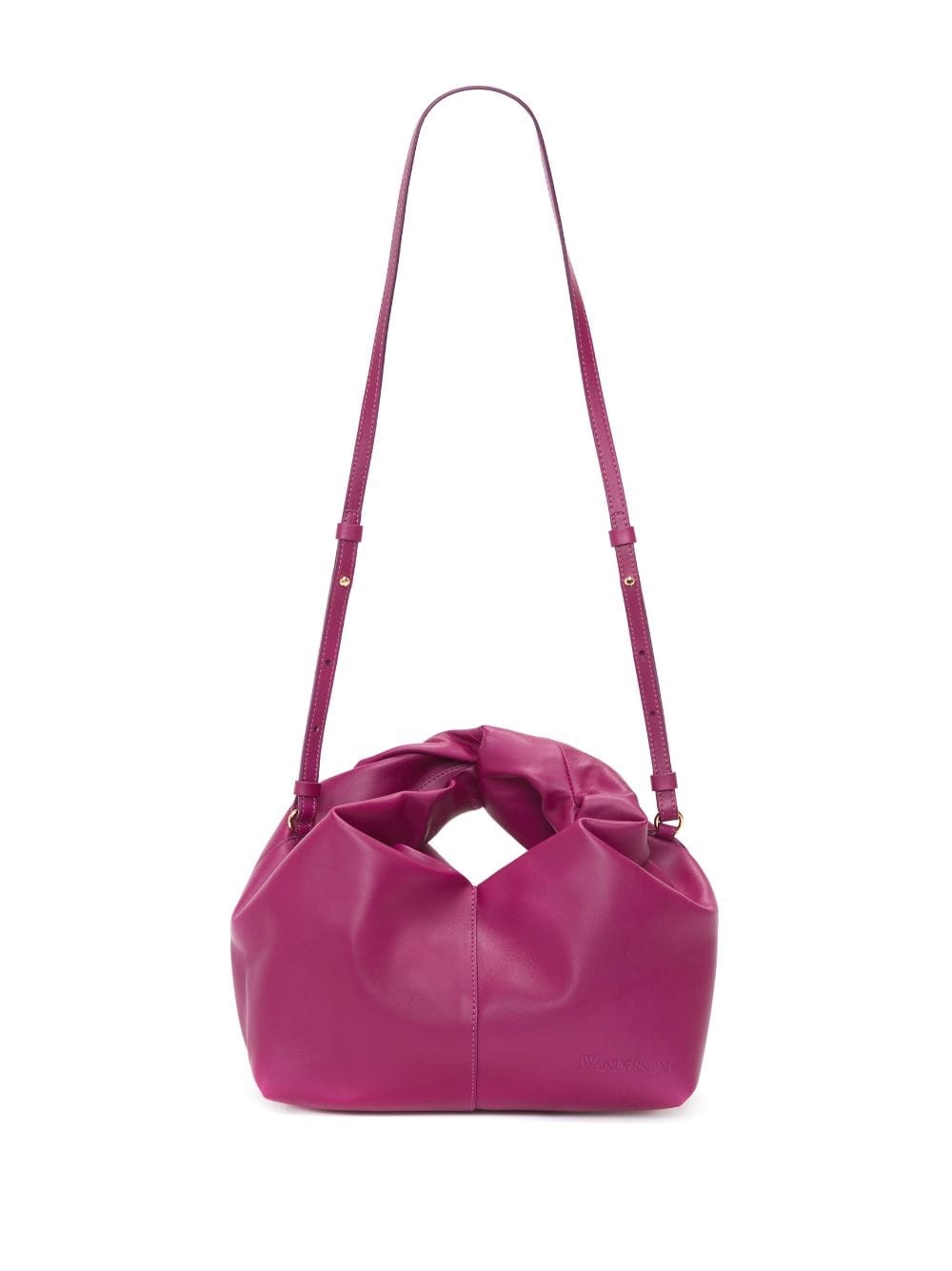 mini Twister leather crossbody bag - 5