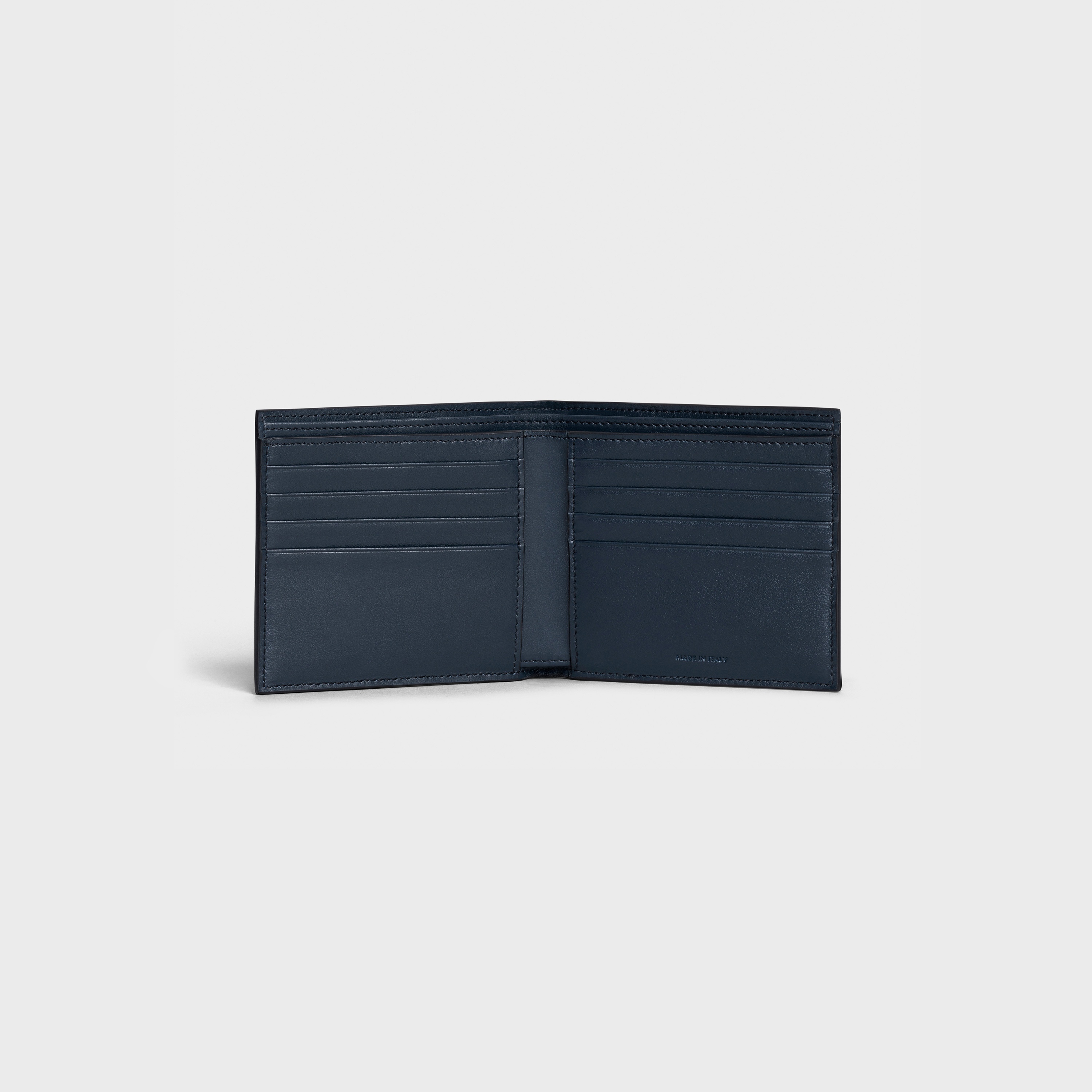 Bi-fold wallet in Grained calfskin - 4