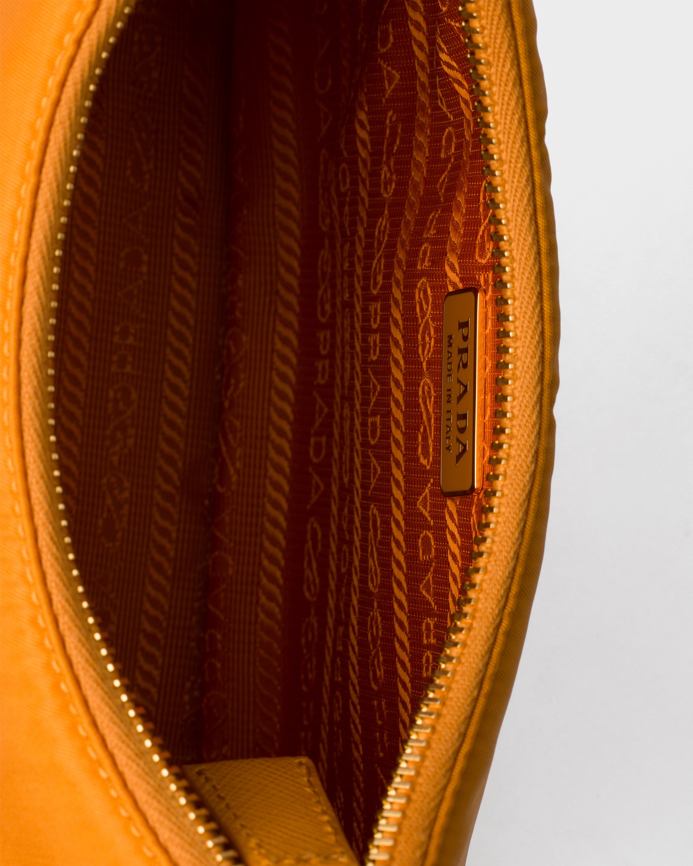 Prada Re-Edition 2005 Re-Nylon and Saffiano leather bag with charm - 4