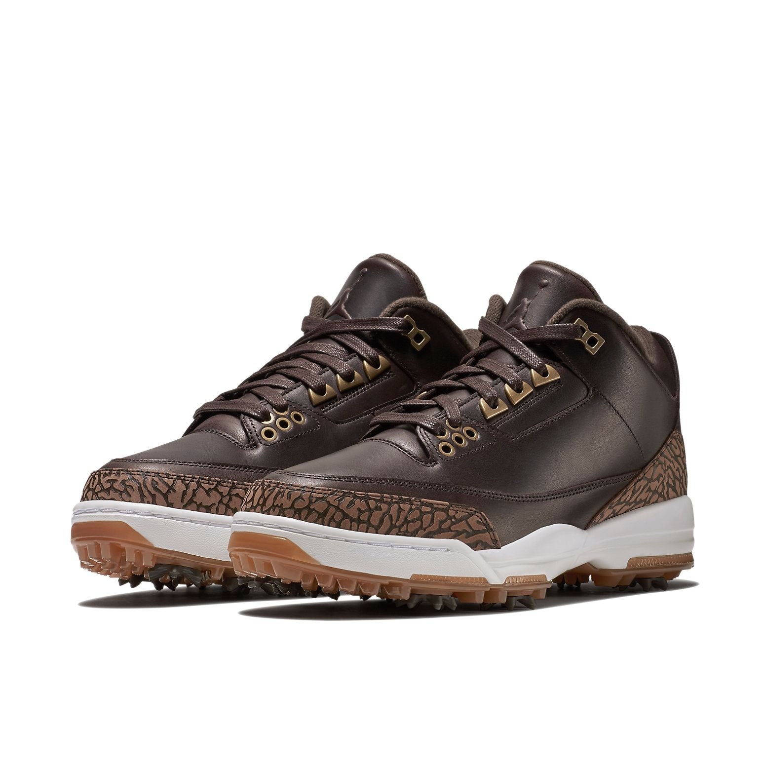 Air Jordan 3 Golf Premium 'Brown' AO8952-200 - 4
