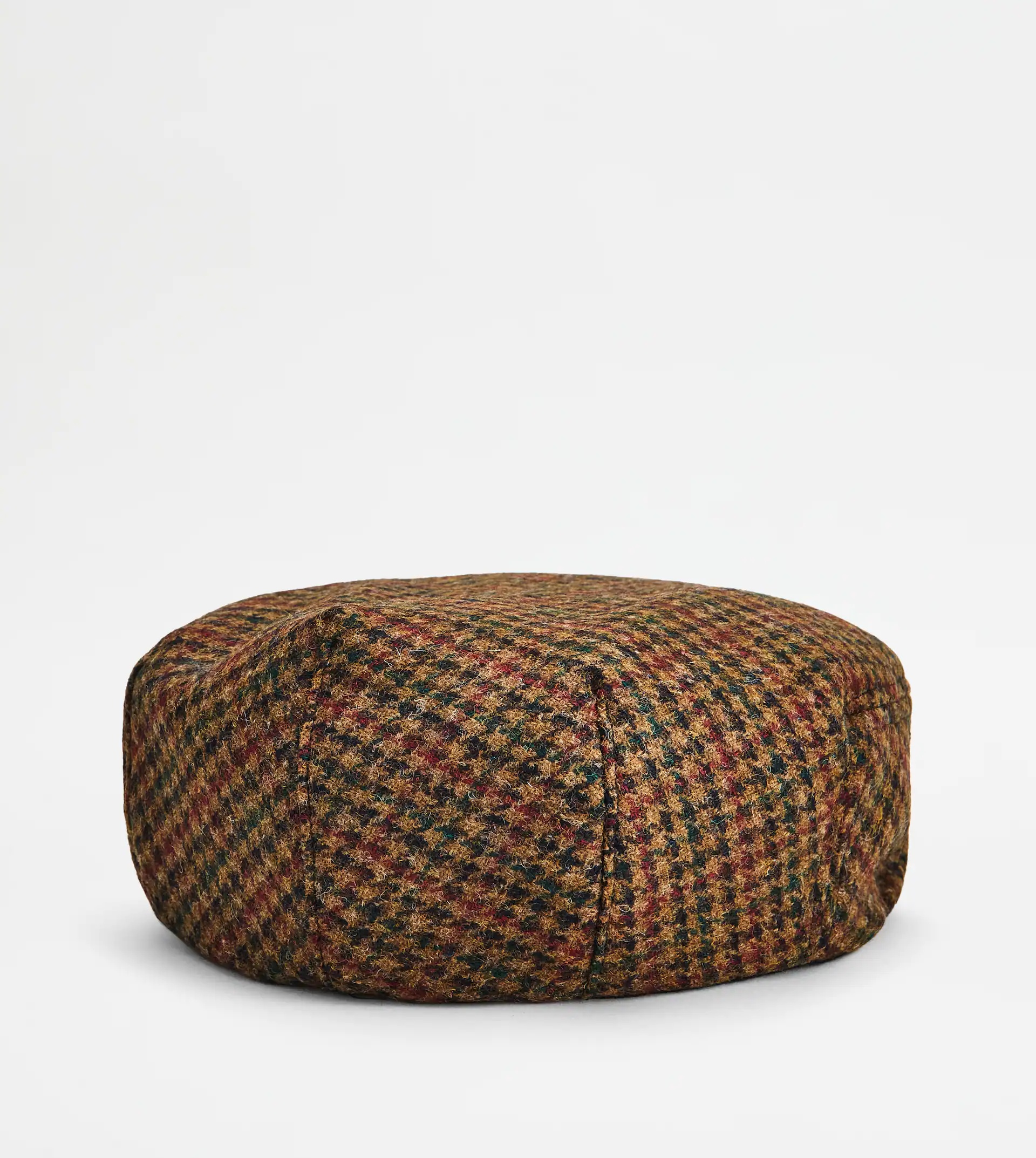 SHETLAND FLAT CAP - BROWN, RED - 3