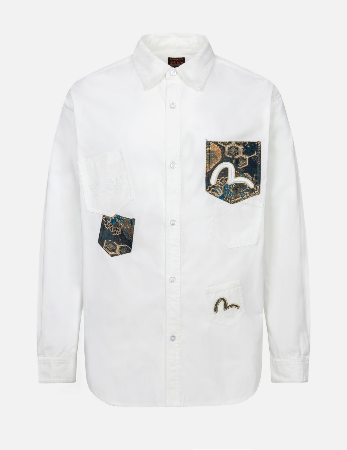BROCADE POCKET RELAX FIT SHIRT - 3