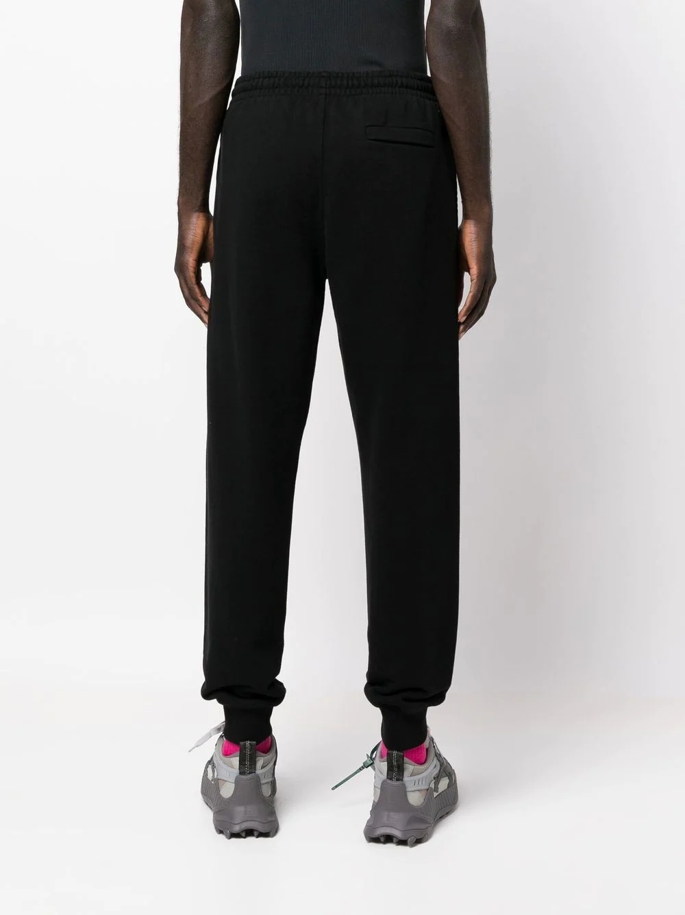 logo-embroidered track pants - 4