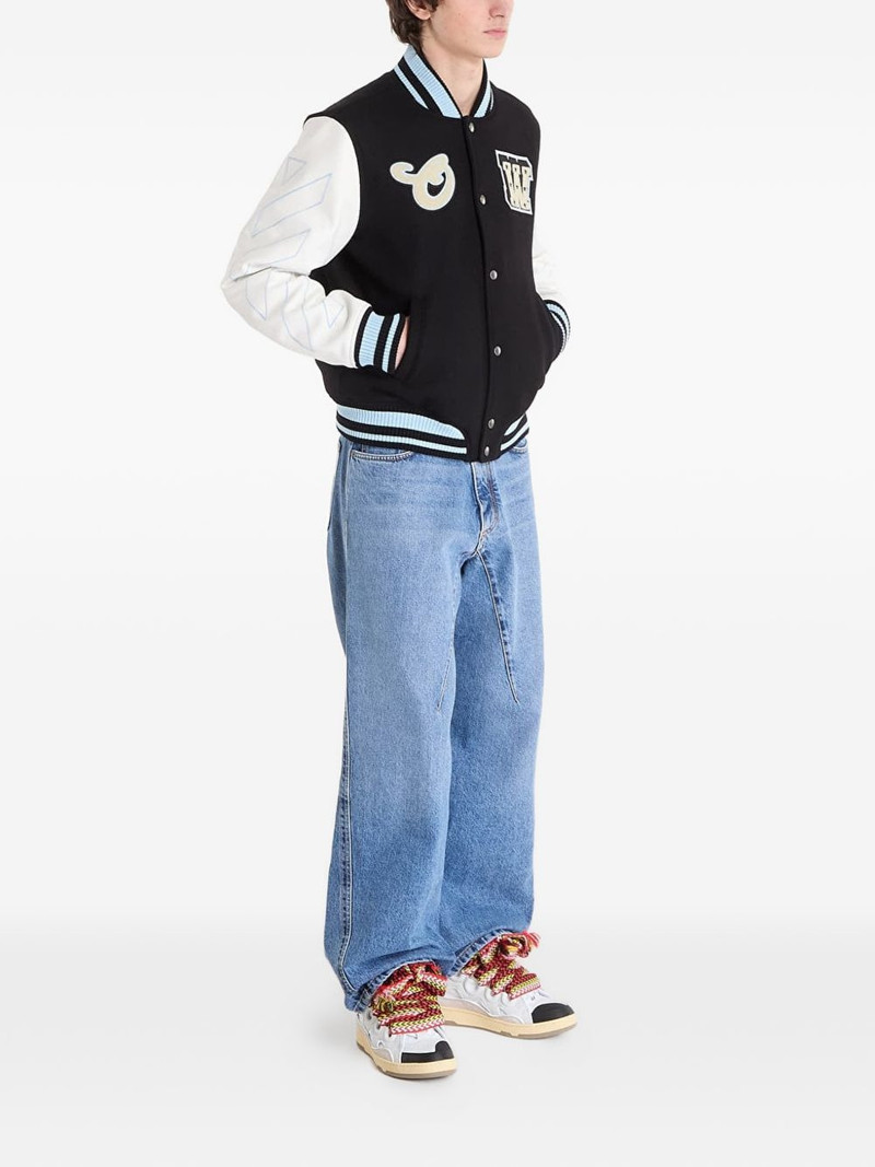 Off-White Star Logo Lea bomber jacket outlook