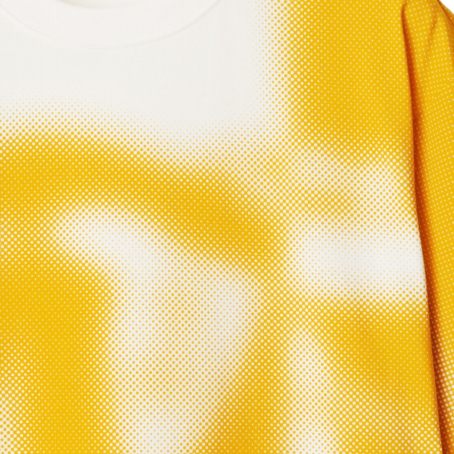 Burberry Ekd Two-Tone Crew Neck Cotton T-Shirt - 7