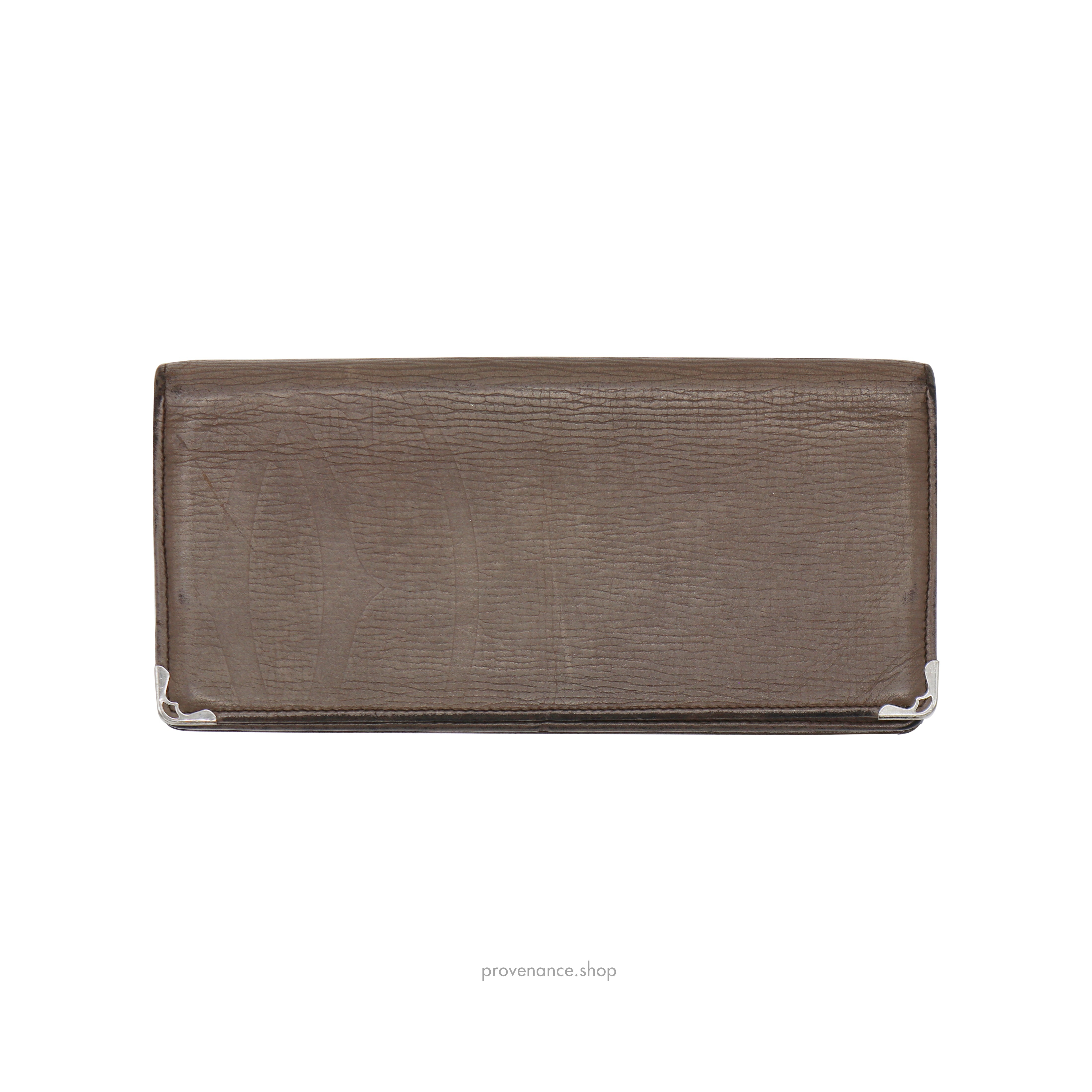 Cartier Long Wallet - Taupe Leather - 1