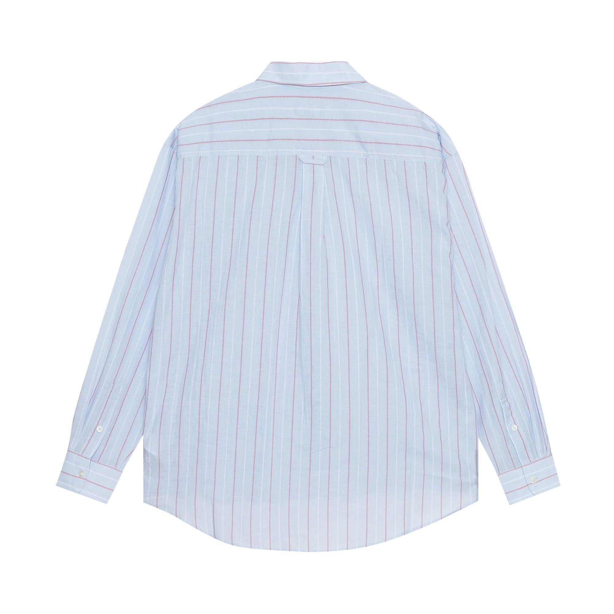 Stussy Classic Striped Shirt 'Light Blue' - 2