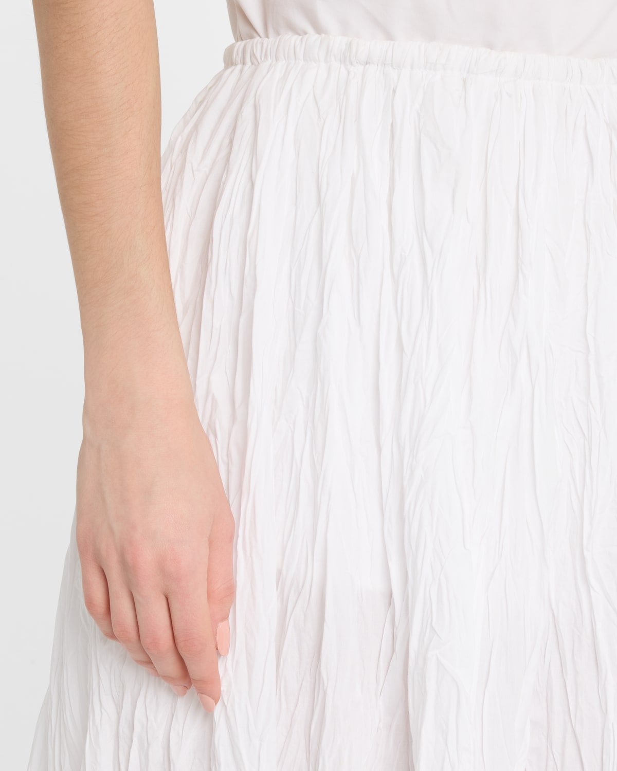 Long Plisse Skirt - 5