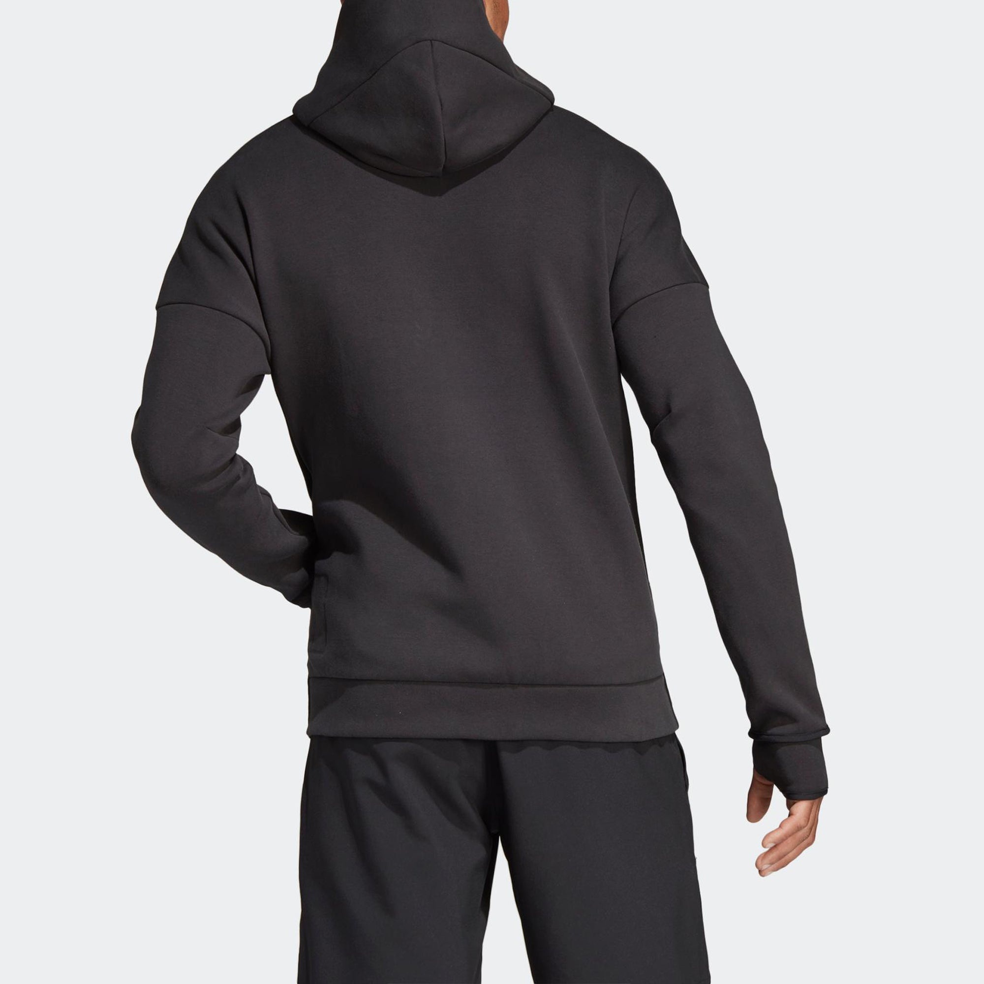 adidas Zne Hoody 2 Athleisure Casual Sports Hooded Jacket Black CW6482 - 4