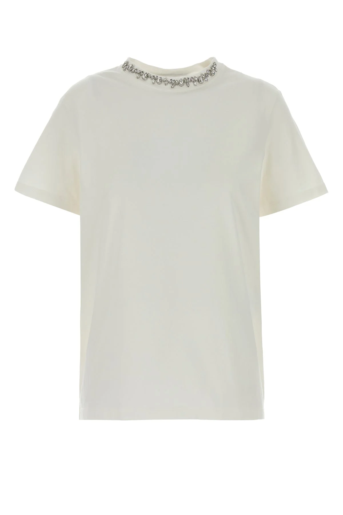 White cotton t-shirt - 1