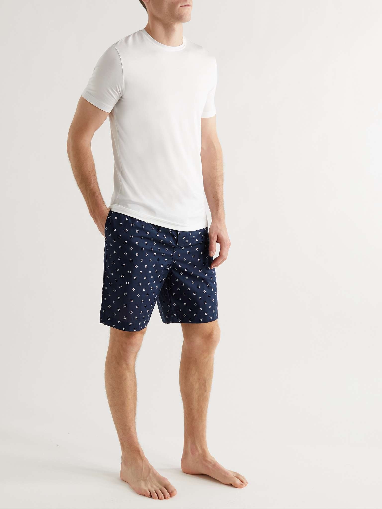 Nelson Printed Cotton-Poplin Pyjama Shorts - 2