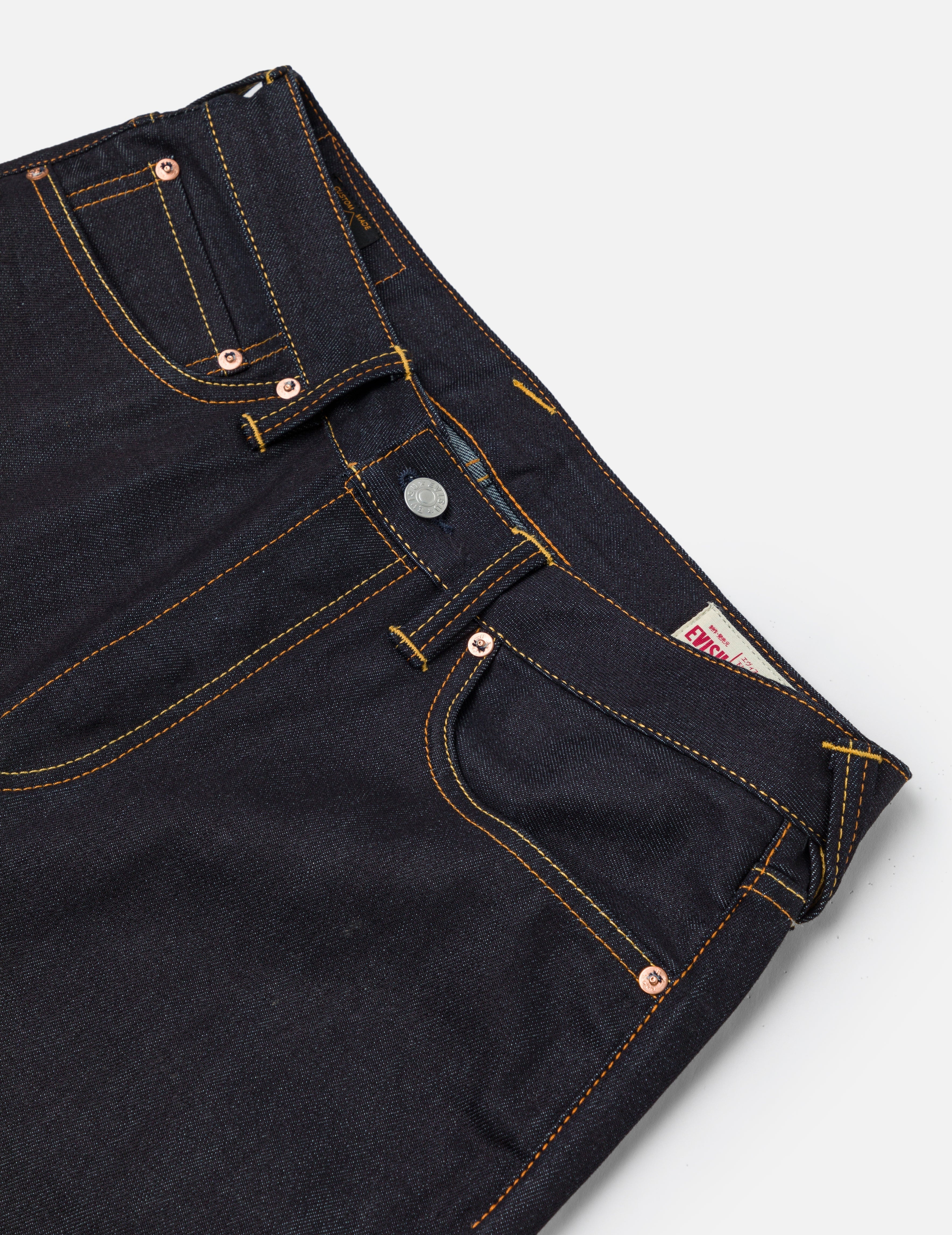 Yellow Seagull Print Regular Fit Jeans #2000 - 7