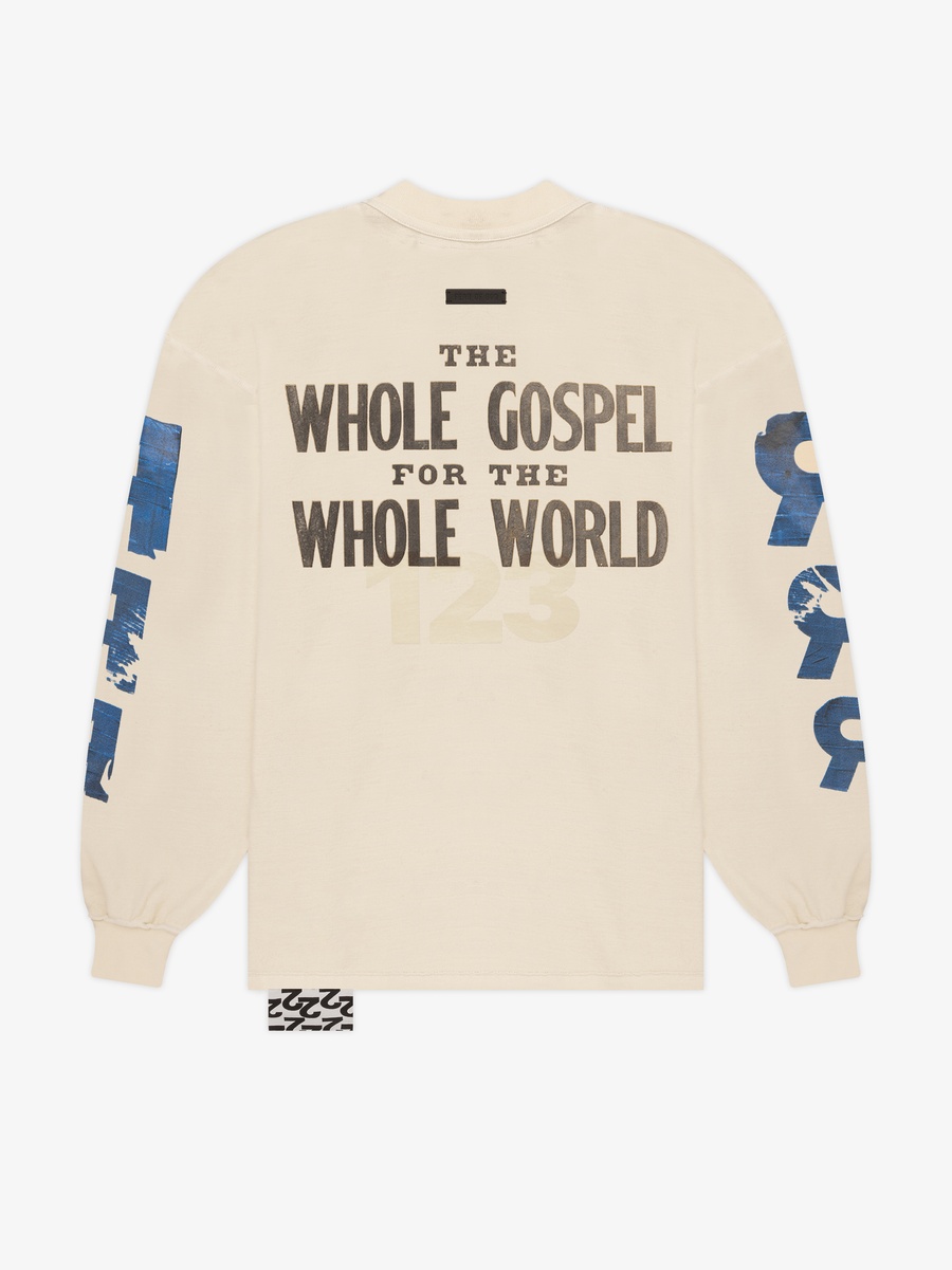 Fear of God FEAR OF GOD x RRR 123 LS Tee Shirt | REVERSIBLE