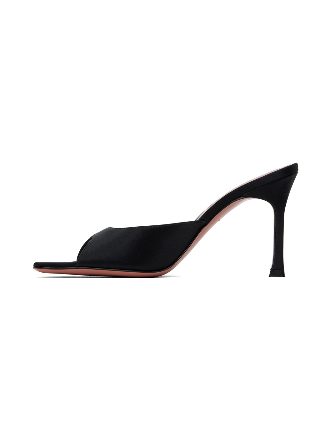 Black Alexa Slipper 90 Heeled Sandals - 3