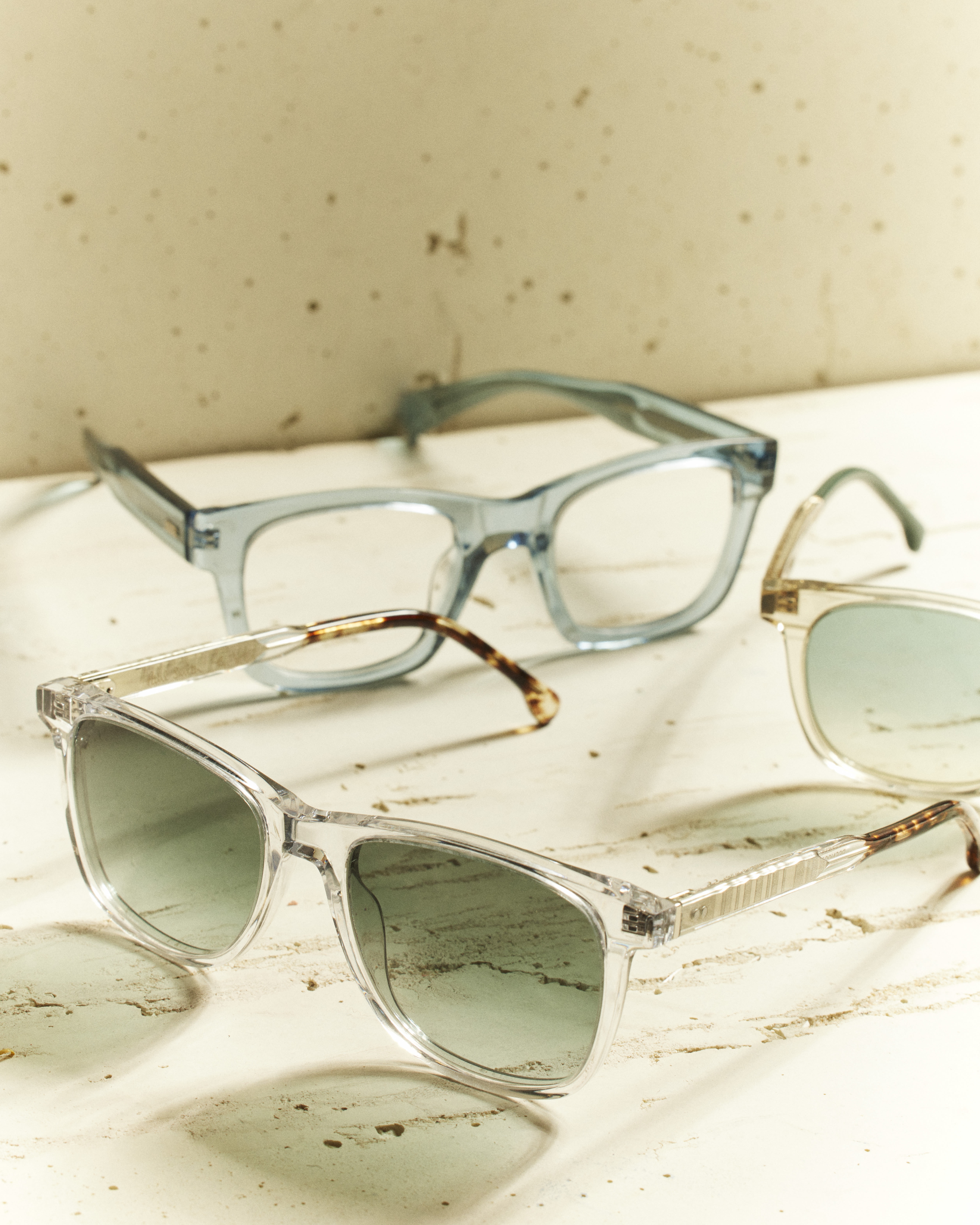 Light Blue 'Griffin' Spectacles - 6