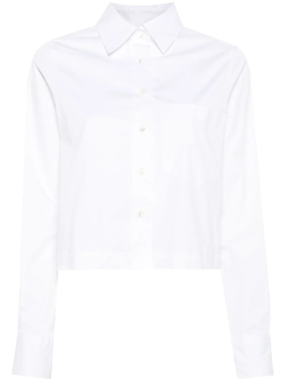 cropped shirt - 1