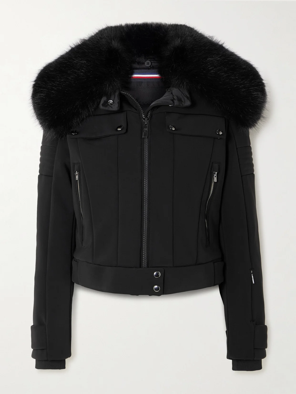 Maeli Faux Fur-trimmed Hooded Ski Jacket - 1