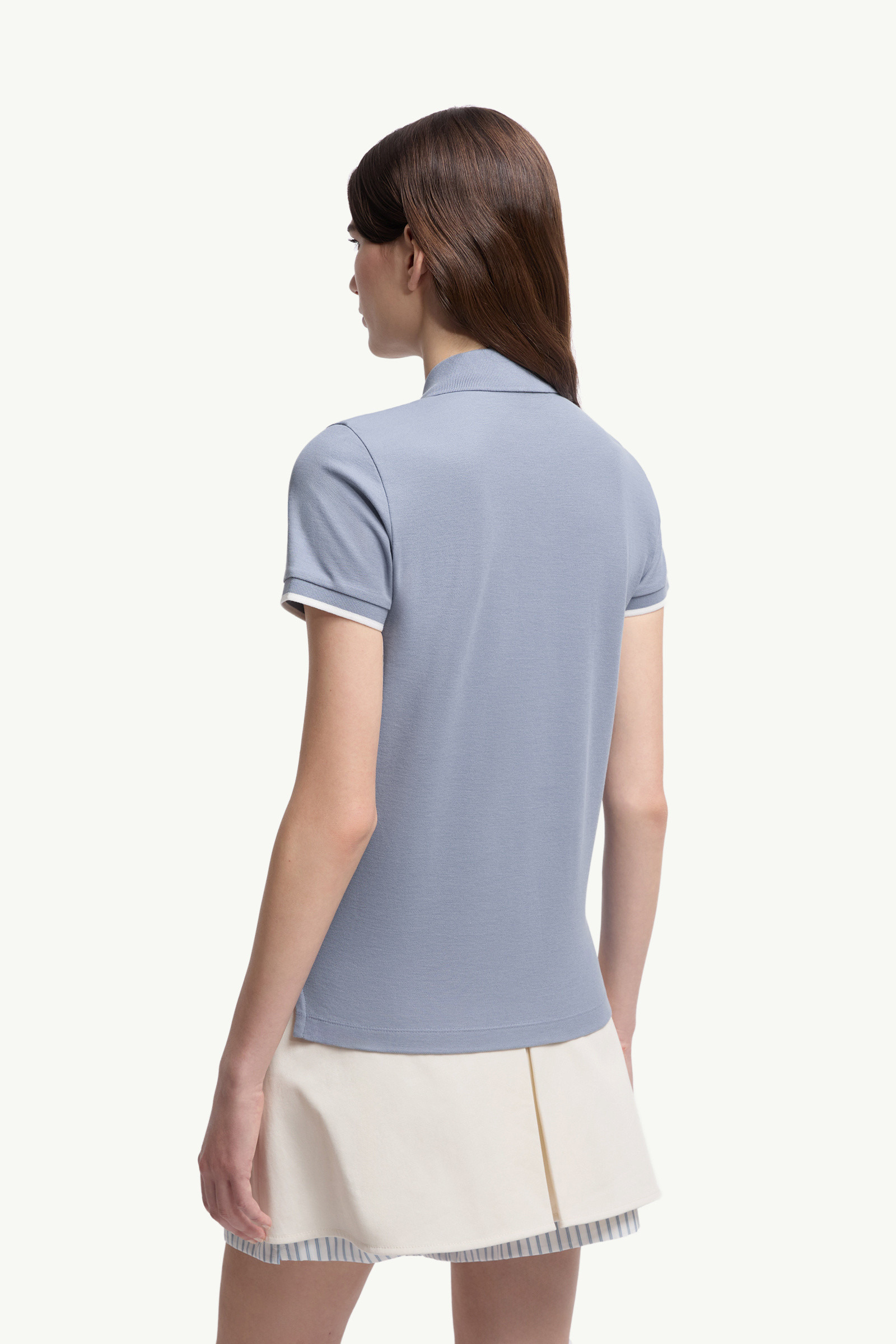 Logo Patch Cotton Piquet Polo Shirt - 5