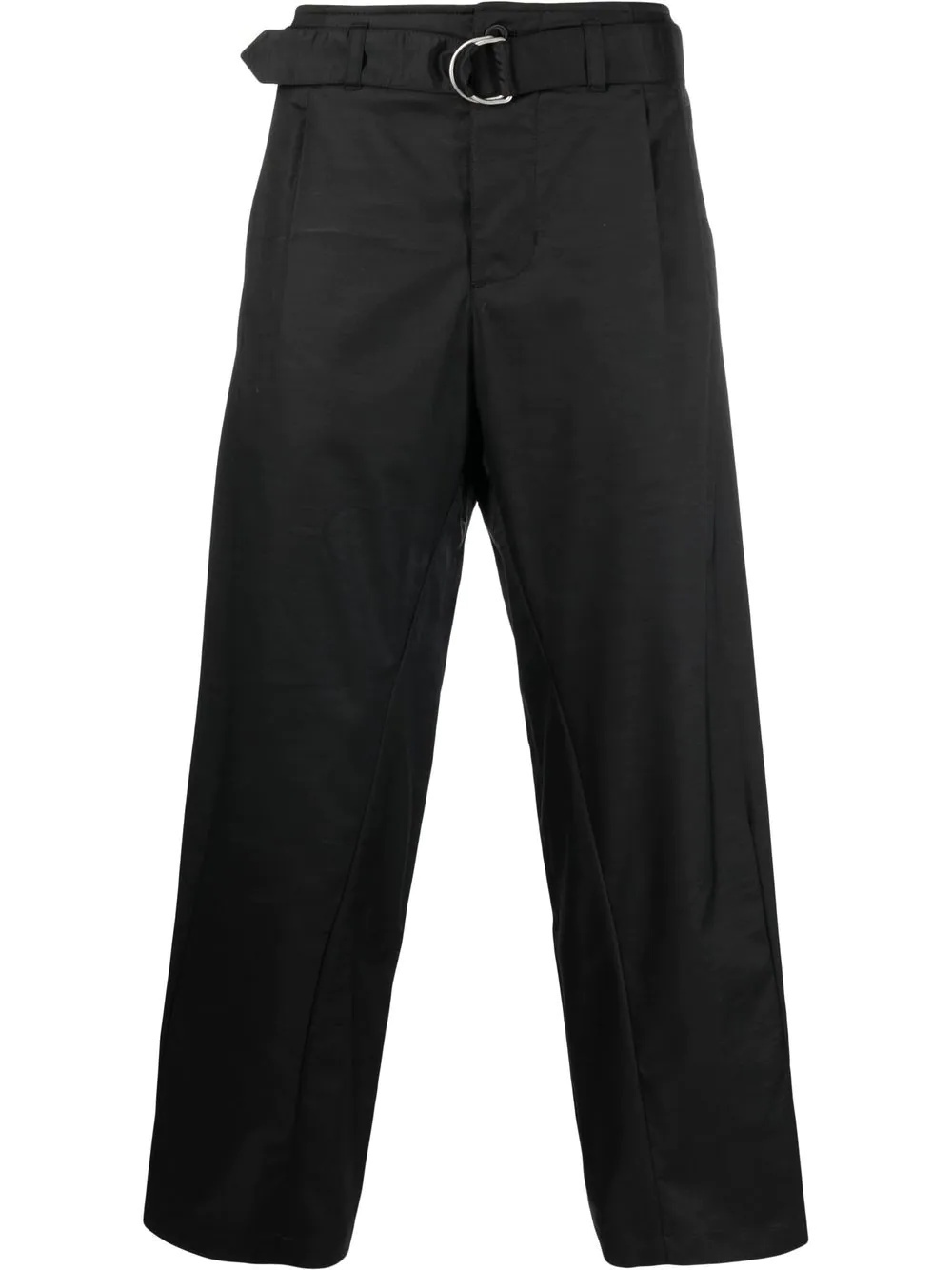 belted-waist trousers - 1