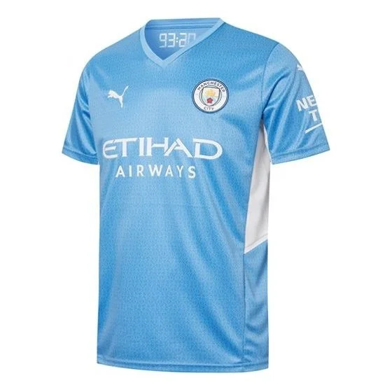 PUMA Manchester City 21/22 SW Fan Edition Home Jersey 'Blue' 759202-01 - 1
