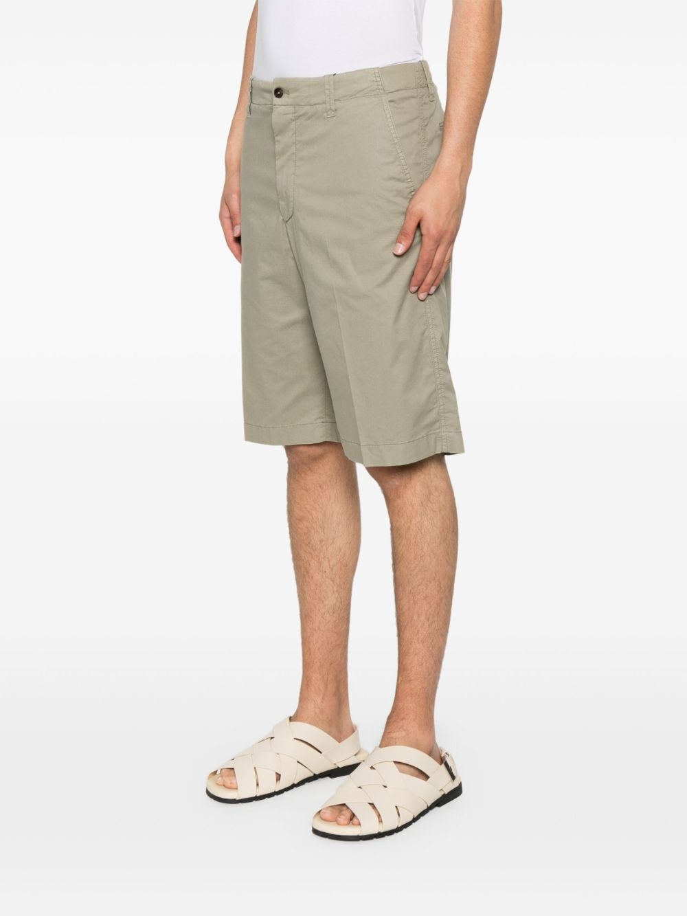 cotton-blend shorts - 3