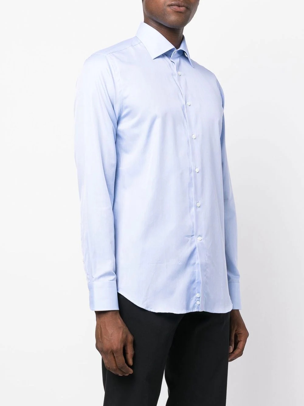 button-down fitted shirt - 3