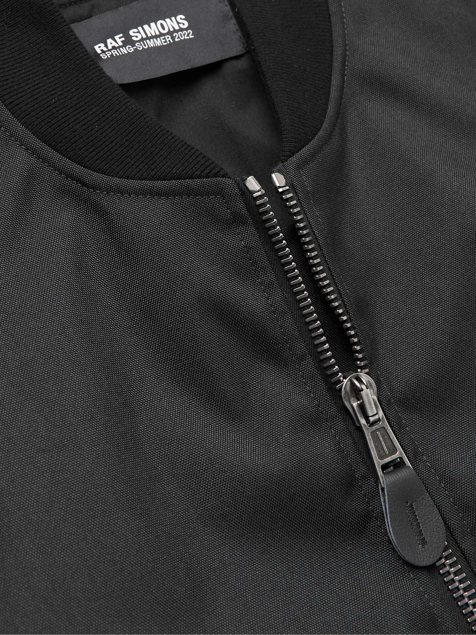 Logo-Appliquéd Printed Recycled Canvas Bomber Jacket - 5