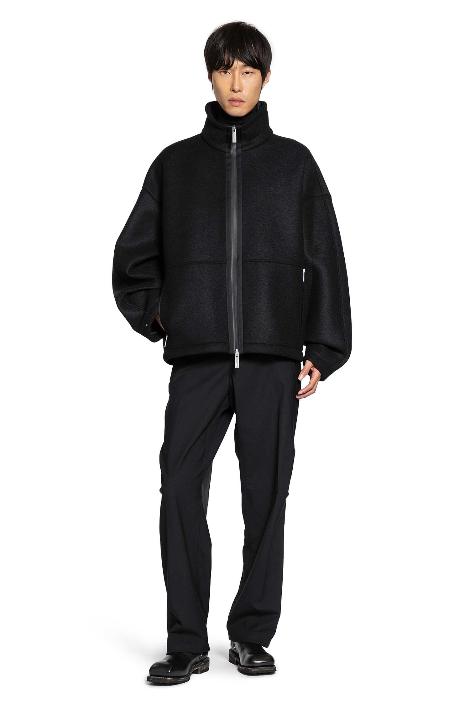 Felt Zip-up Jacket - 6