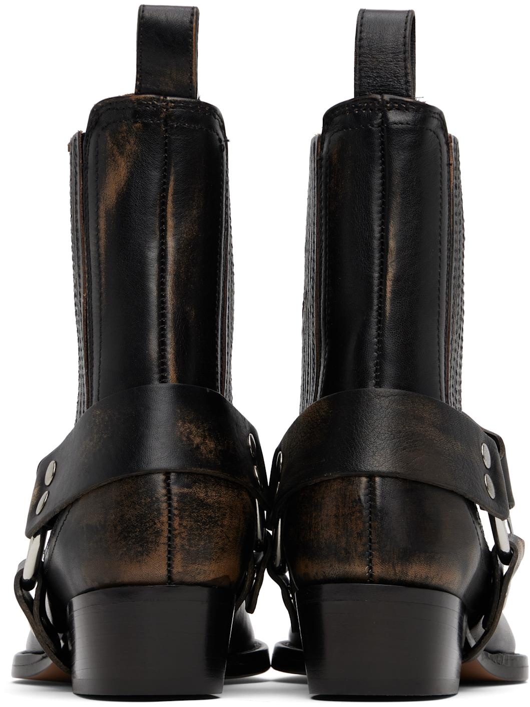 Black Helena Ankle Boots - 2