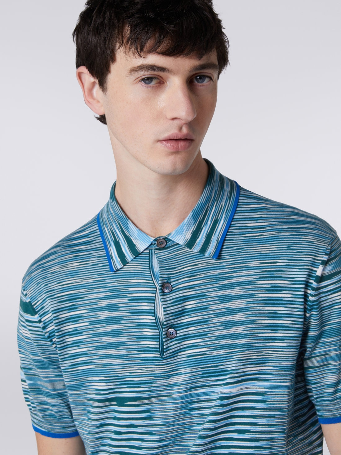 Slub cotton polo shirt - 5