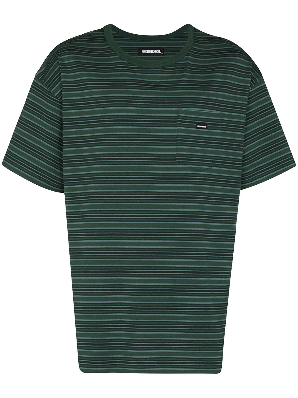 stripy cotton T-shirt - 1