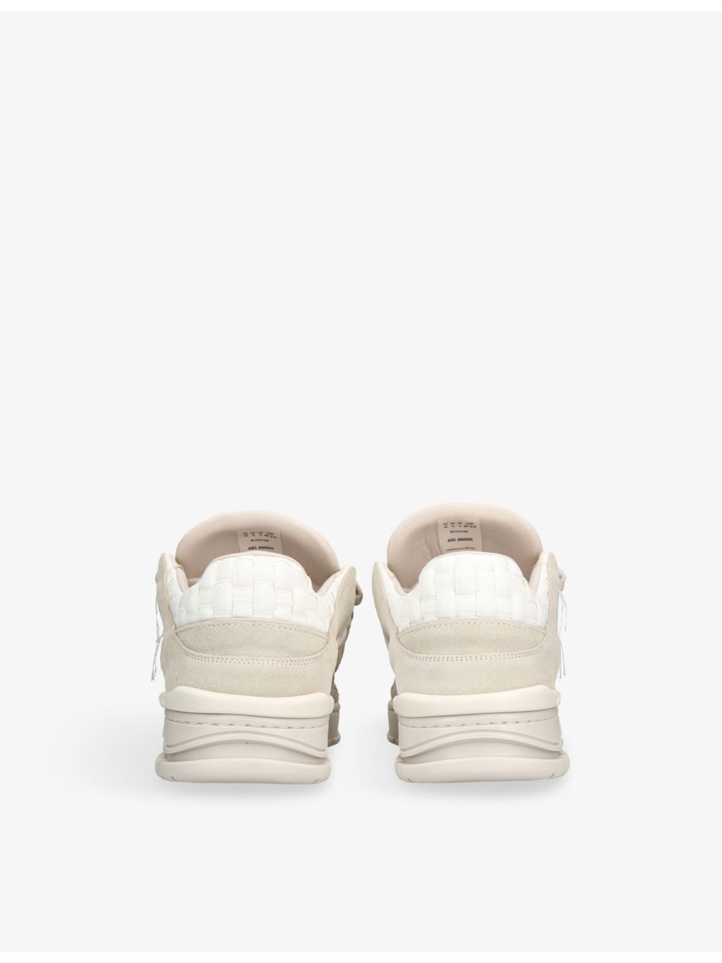 Area Lo Suede and Woven Low-Top Trainers - 4