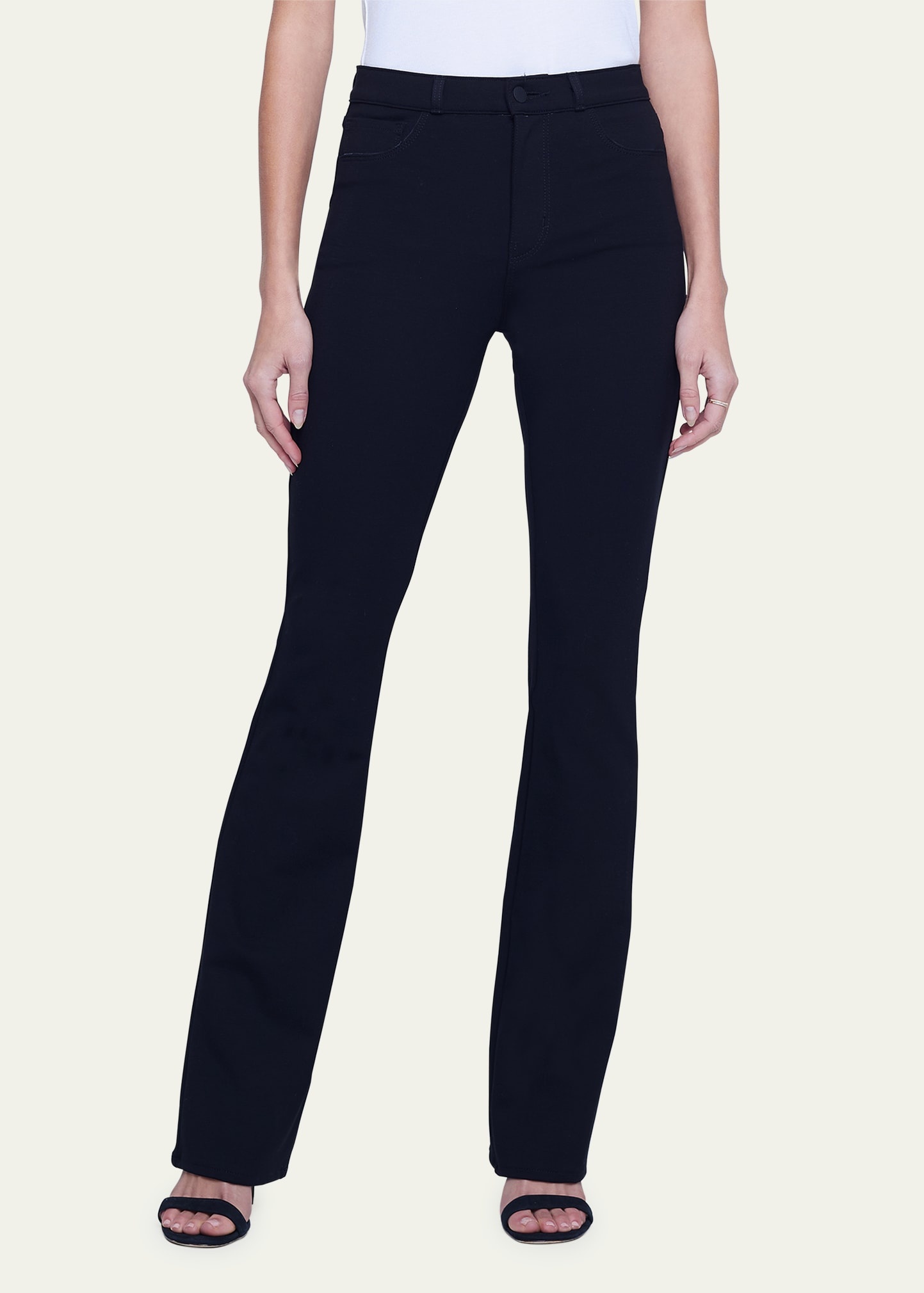 Selma High Rise Sleek Baby Bootcut Pants - 5