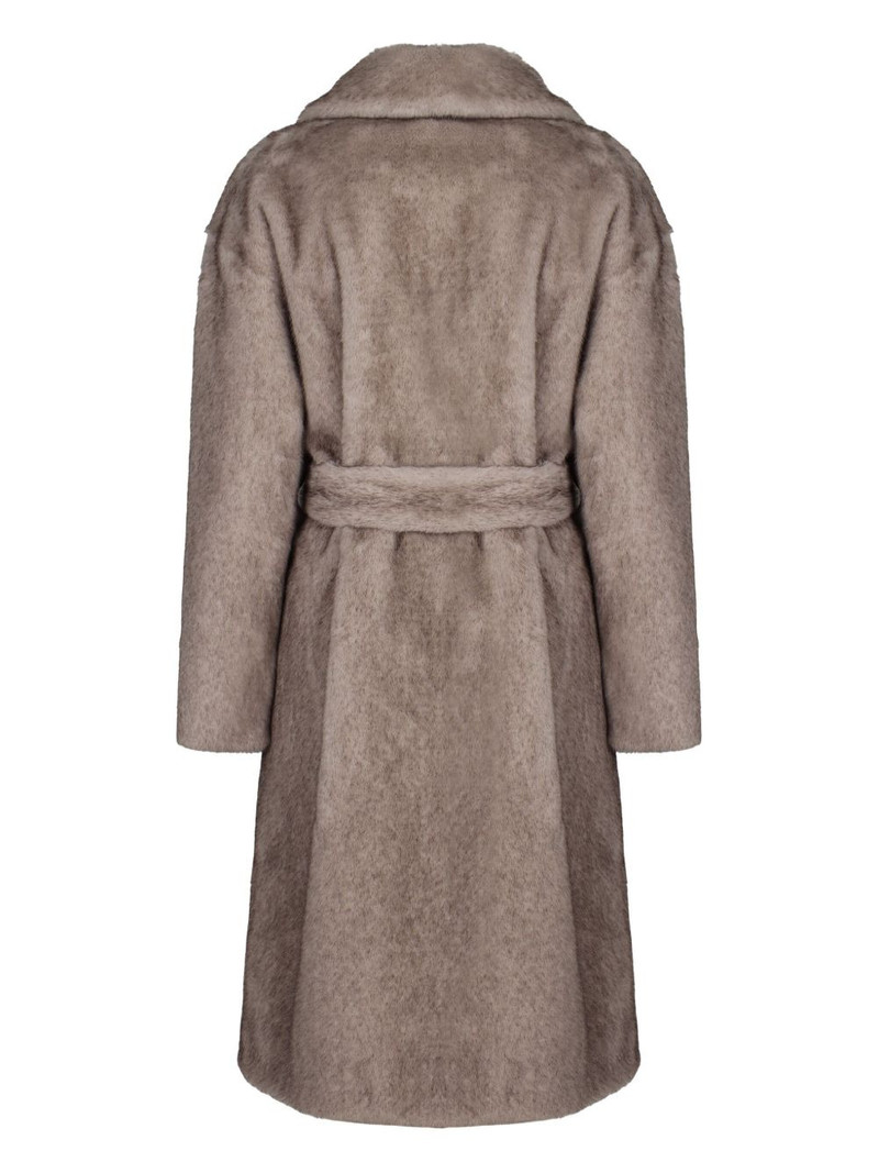 Herno belted coat outlook