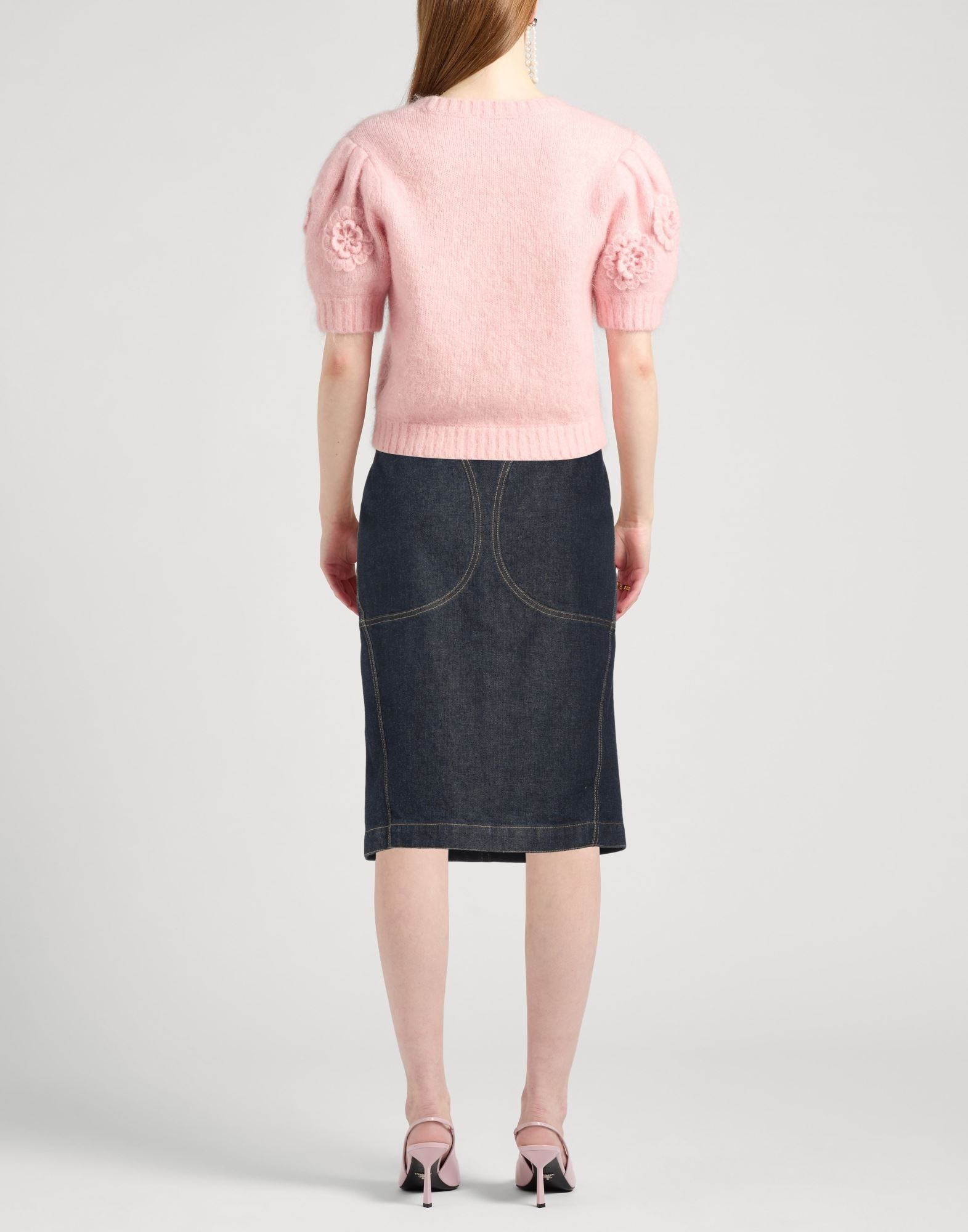 Blue Women's Denim Skirt - 3