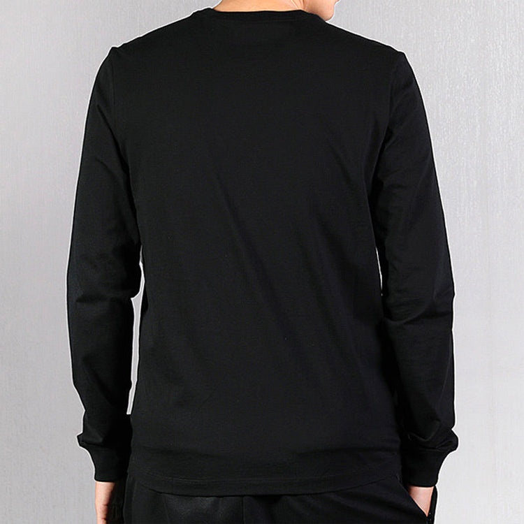 Nike Club Ft Round Neck Pullover french terry Black AA3178-010 - 4