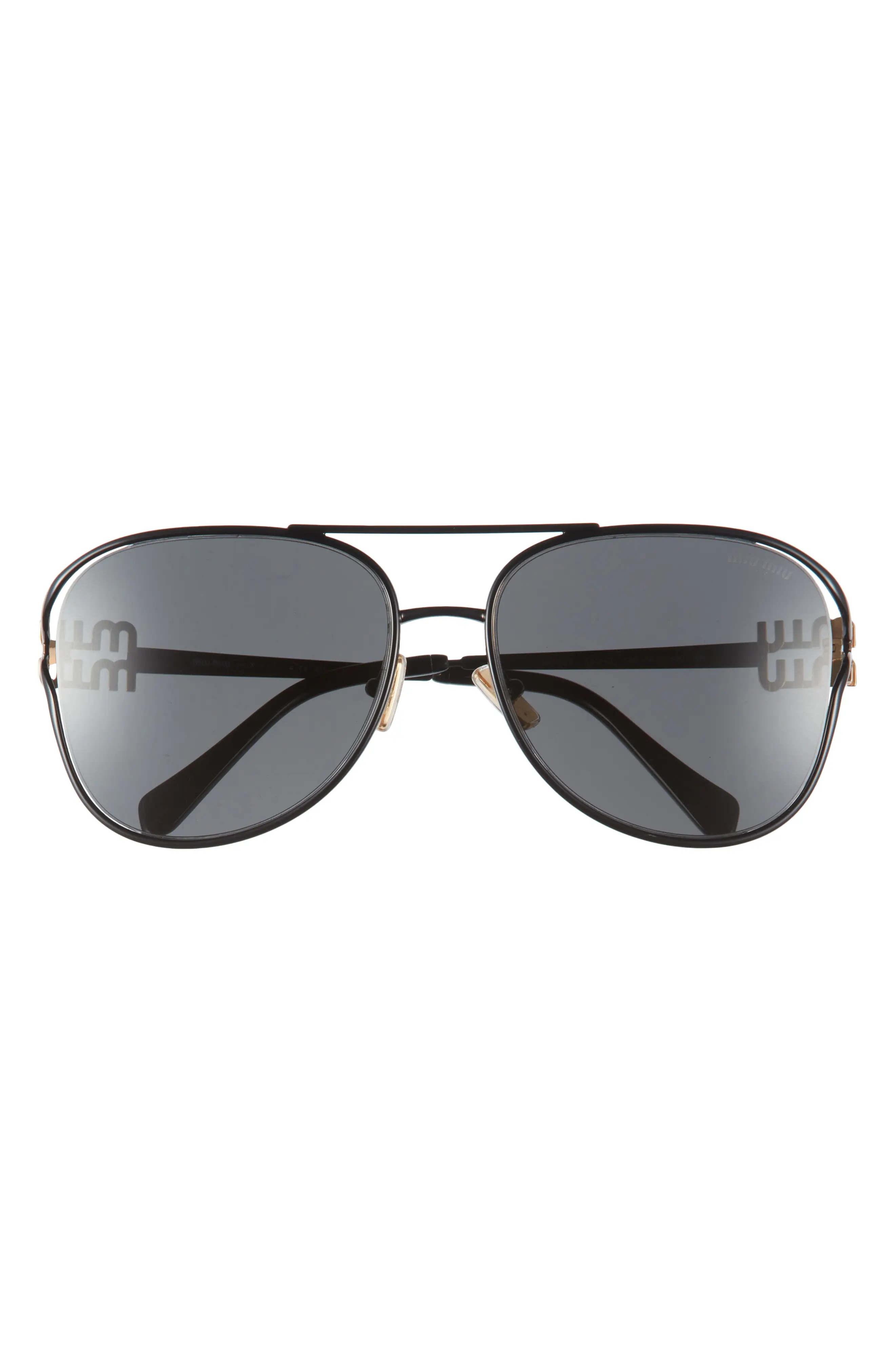 58mm Pilot Sunglasses - 1