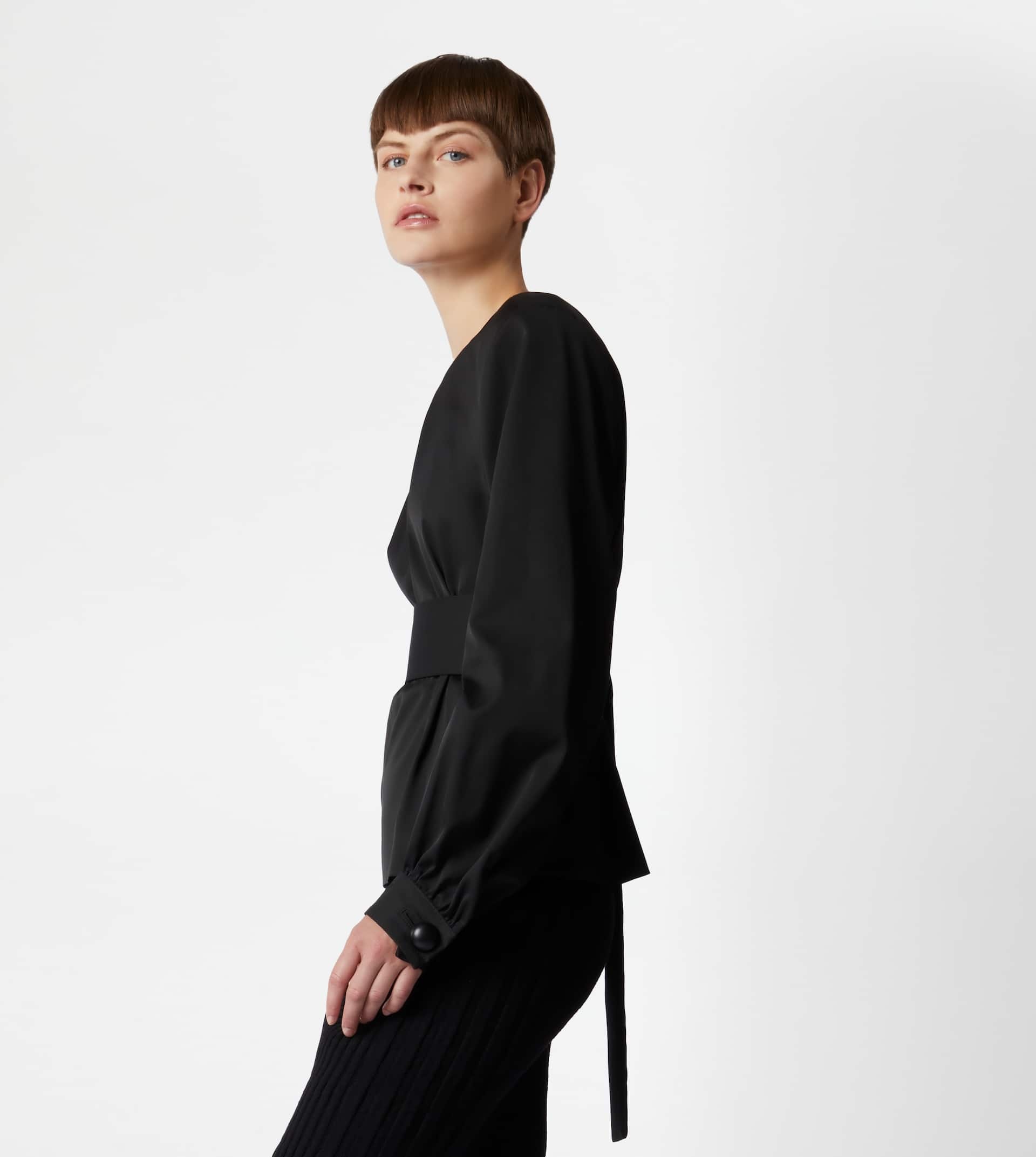 BLOUSE - BLACK - 4