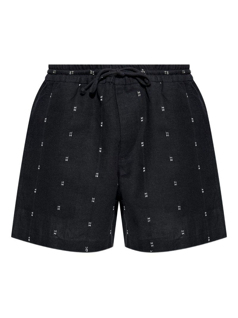 embroidered shorts 1