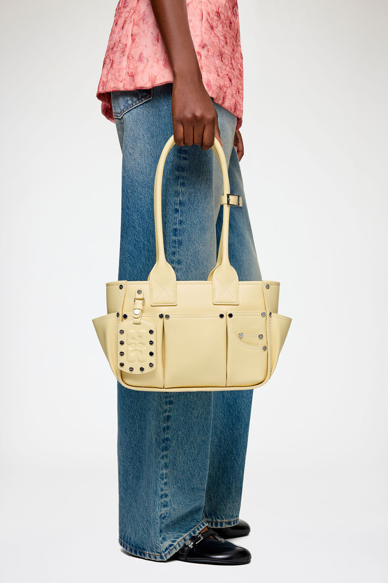 GANNI POSY BAG SMALL IN YELLOW outlook
