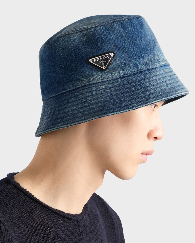 Prada Denim bucket hat outlook