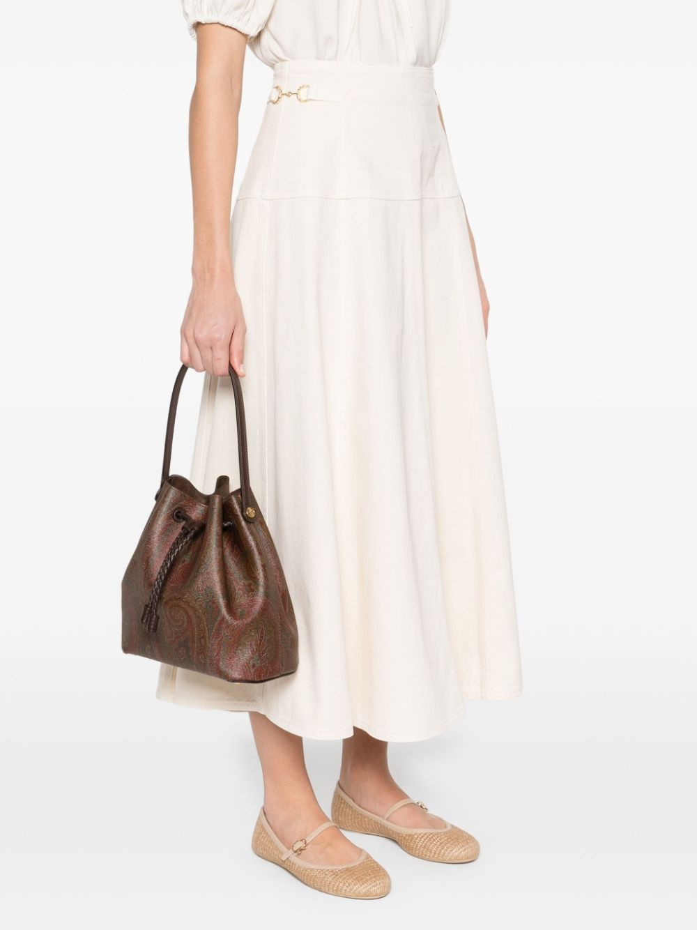 medium Saturno bucket bag - 2