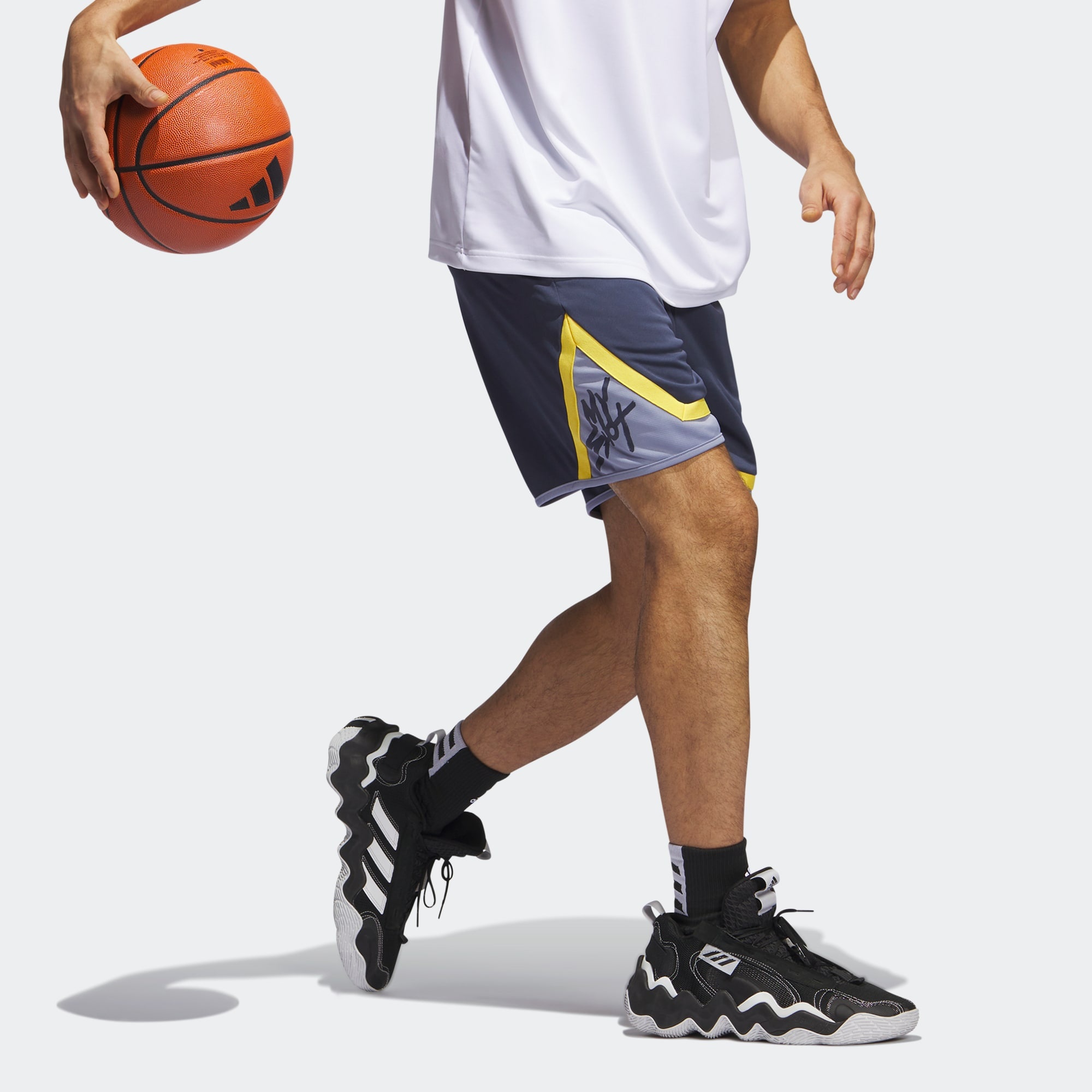 adidas Pro Block Shorts 'Blue' IN1709 - 4