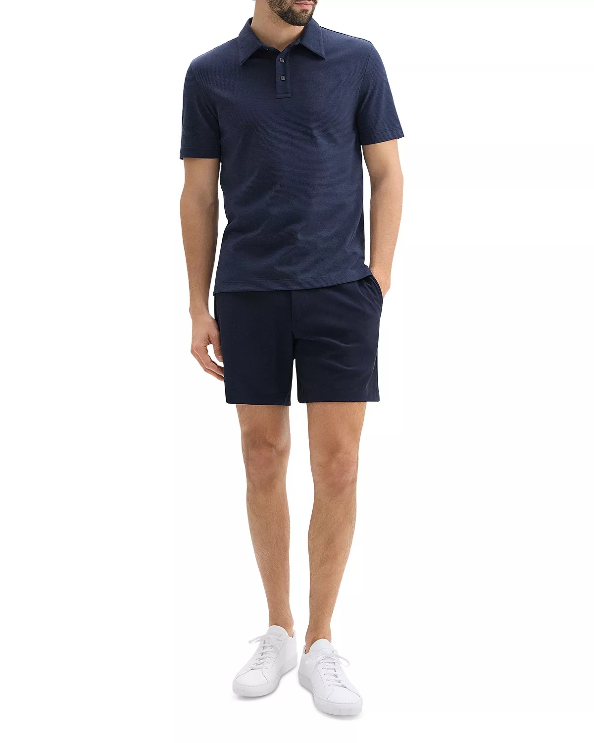 Regular Fit Textured Polo - 3