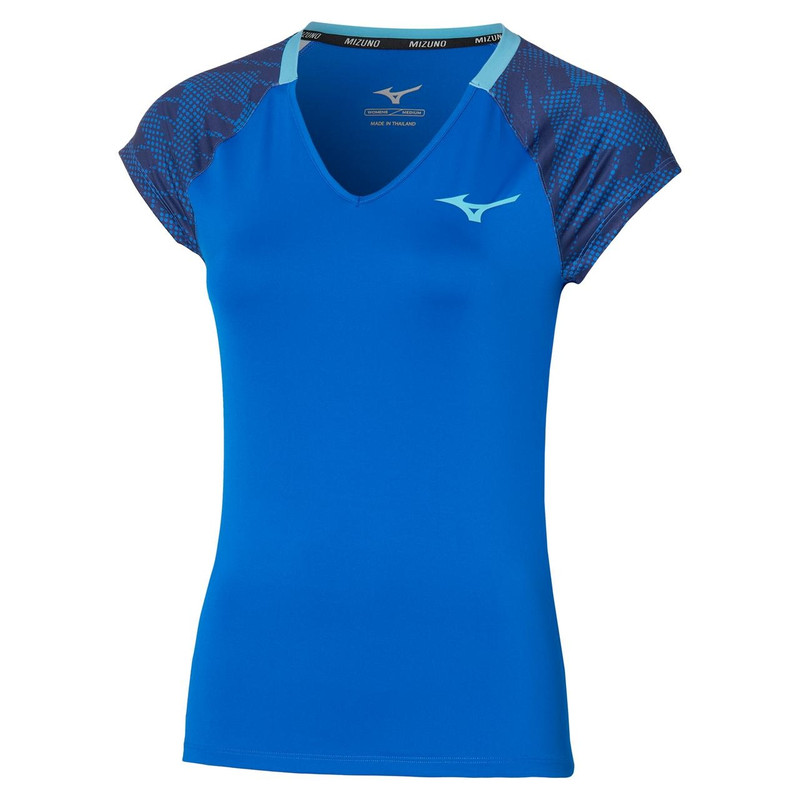 Mizuno Women's Printed Tennis Tee 1