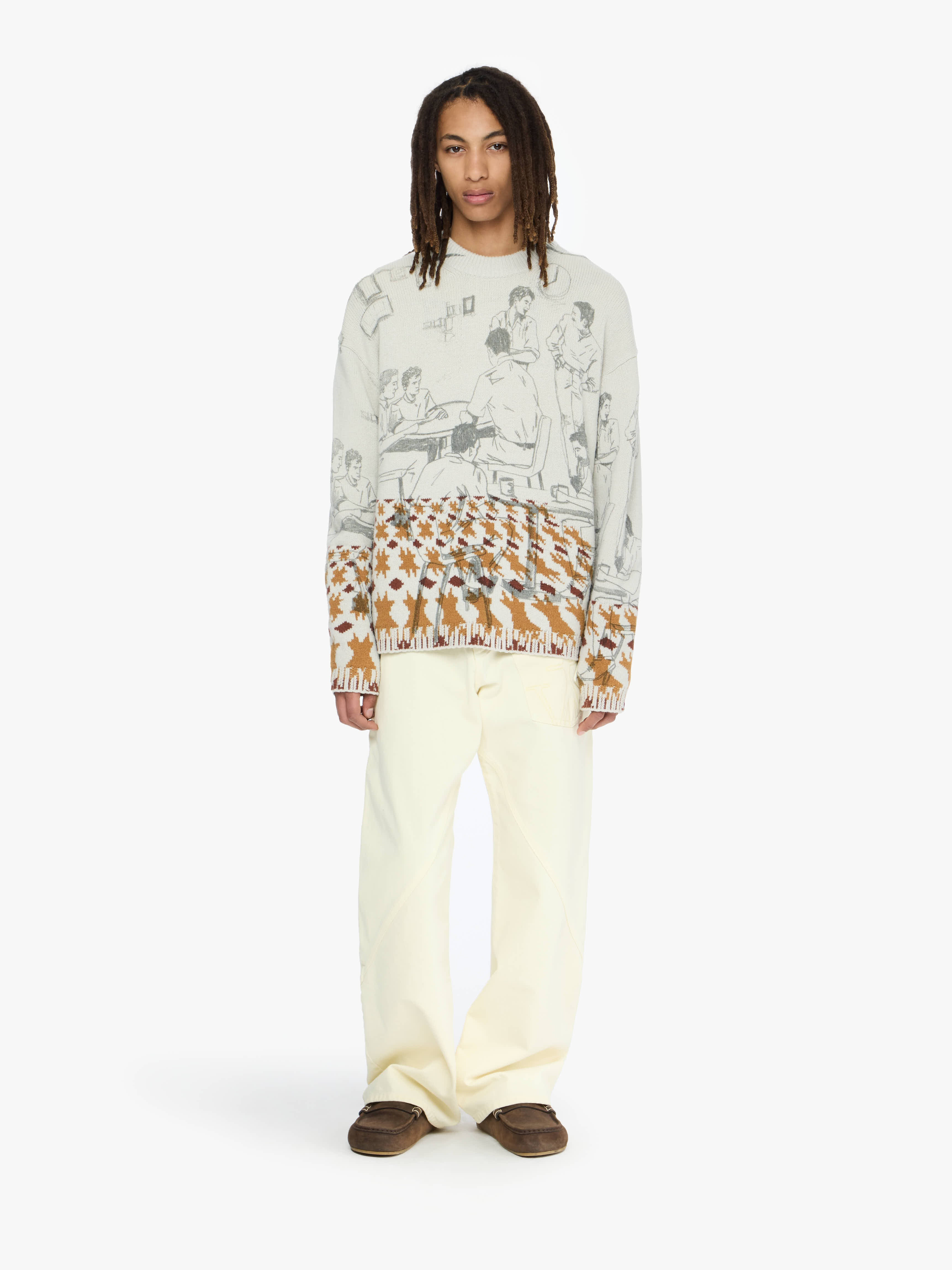PRINT JACQUARD JUMPER - 2