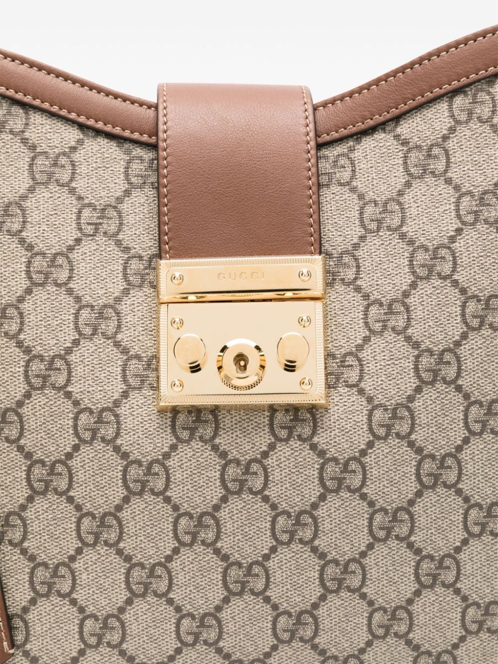 medium Padlock GG shoulder bag - 4