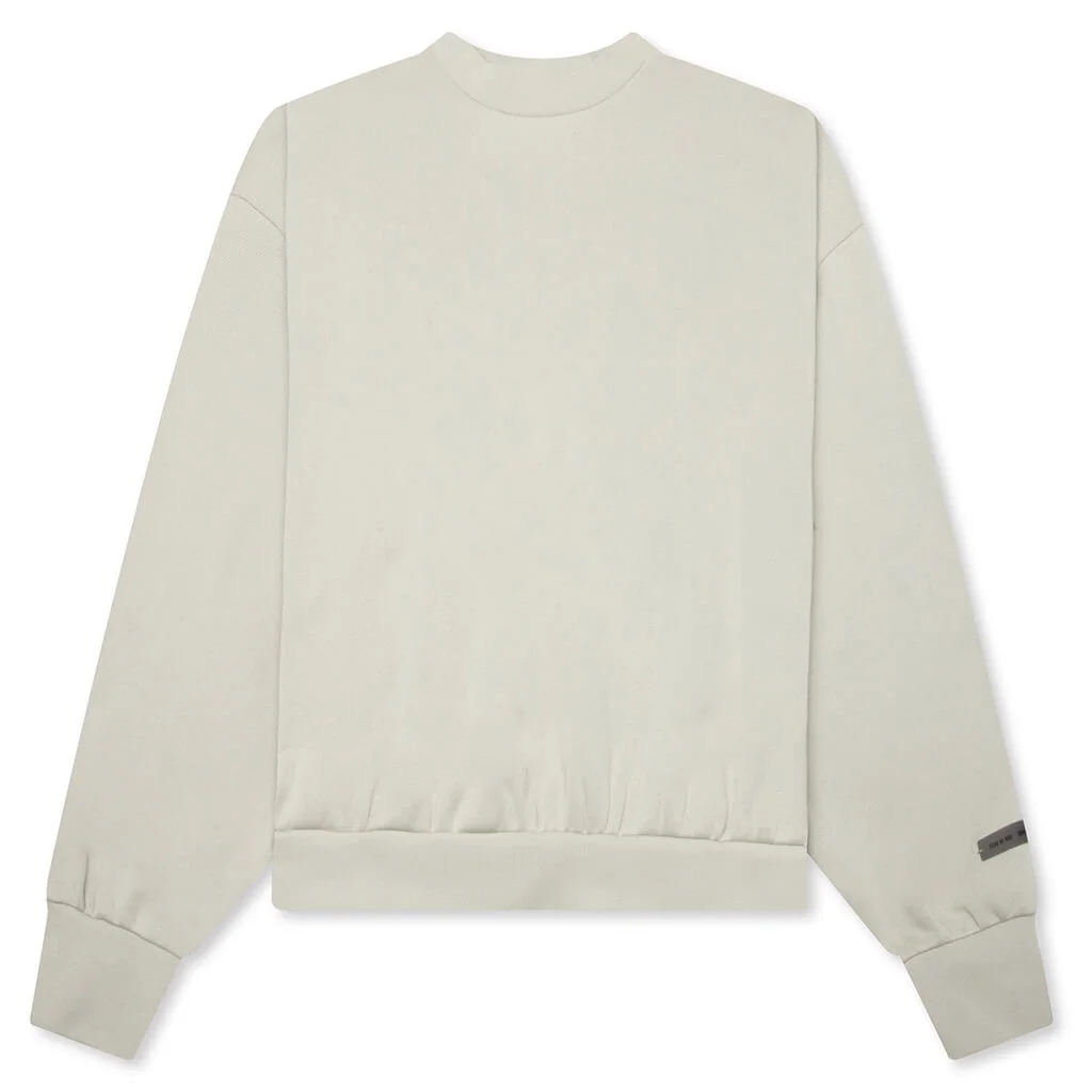 CLASSIC FLEECE CREWNECK - ABBEY STONE - 1